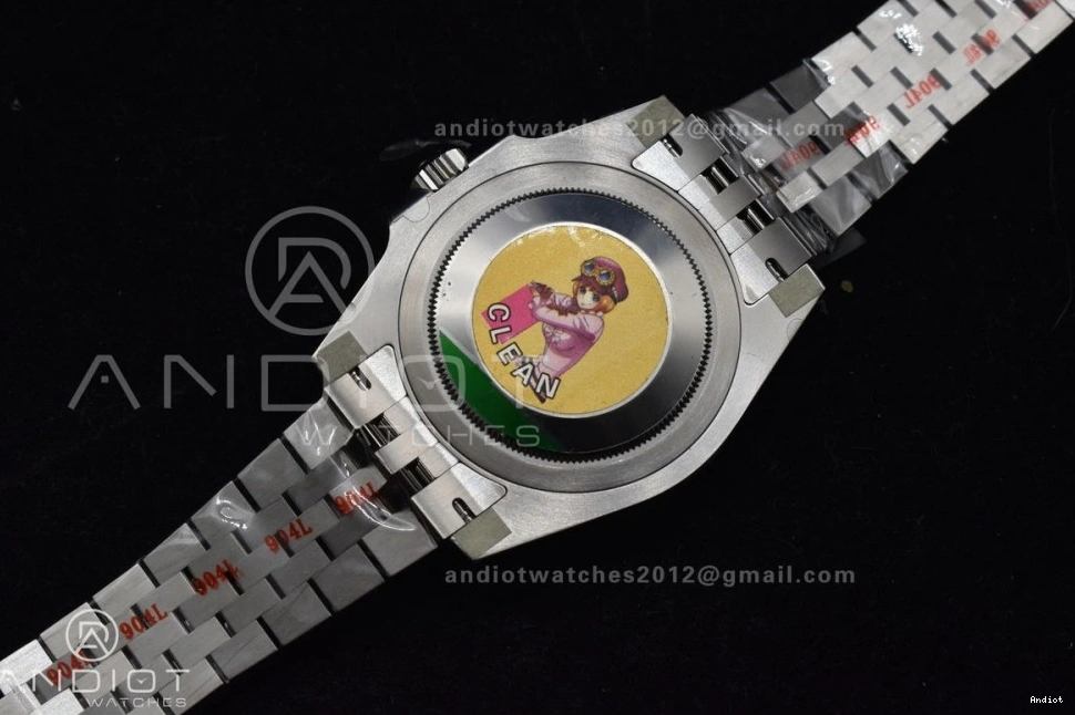 Clean 904L 1:1 126710 Strap Ceramic Black Steel Jubilee Best Gray GRNR Edition II GMT-Master DD3285 on 0411